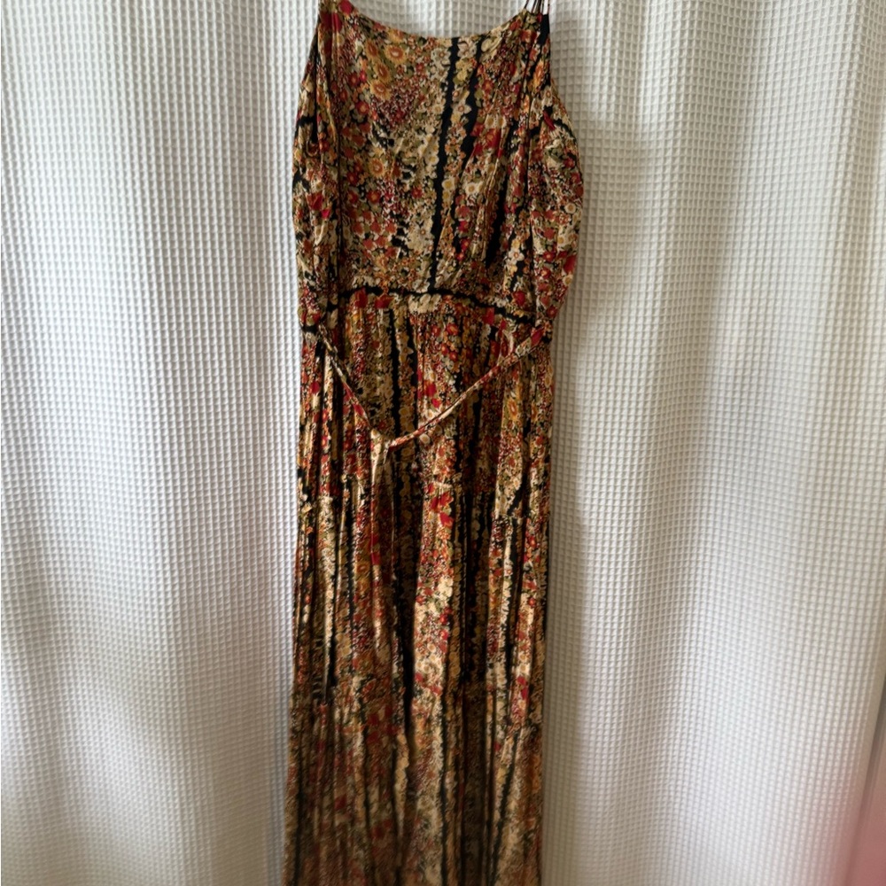 Free People Floral Maxi Dress Sz L